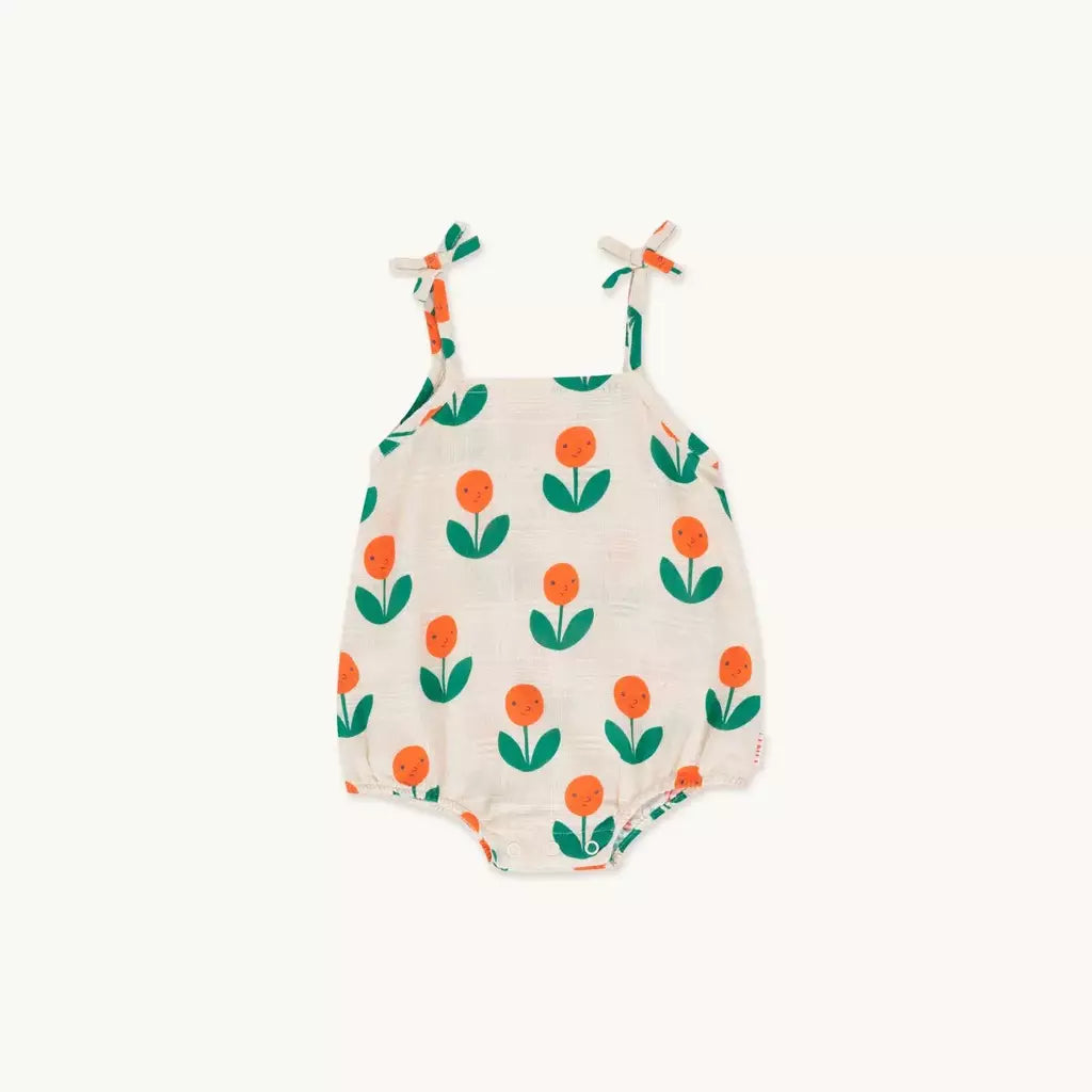 Body de tirantes Peonies TINYCOTTONS