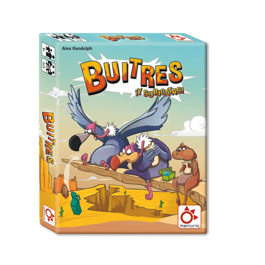Buitres ¡Y Suricatas! - Juego de mesa MERCURIO