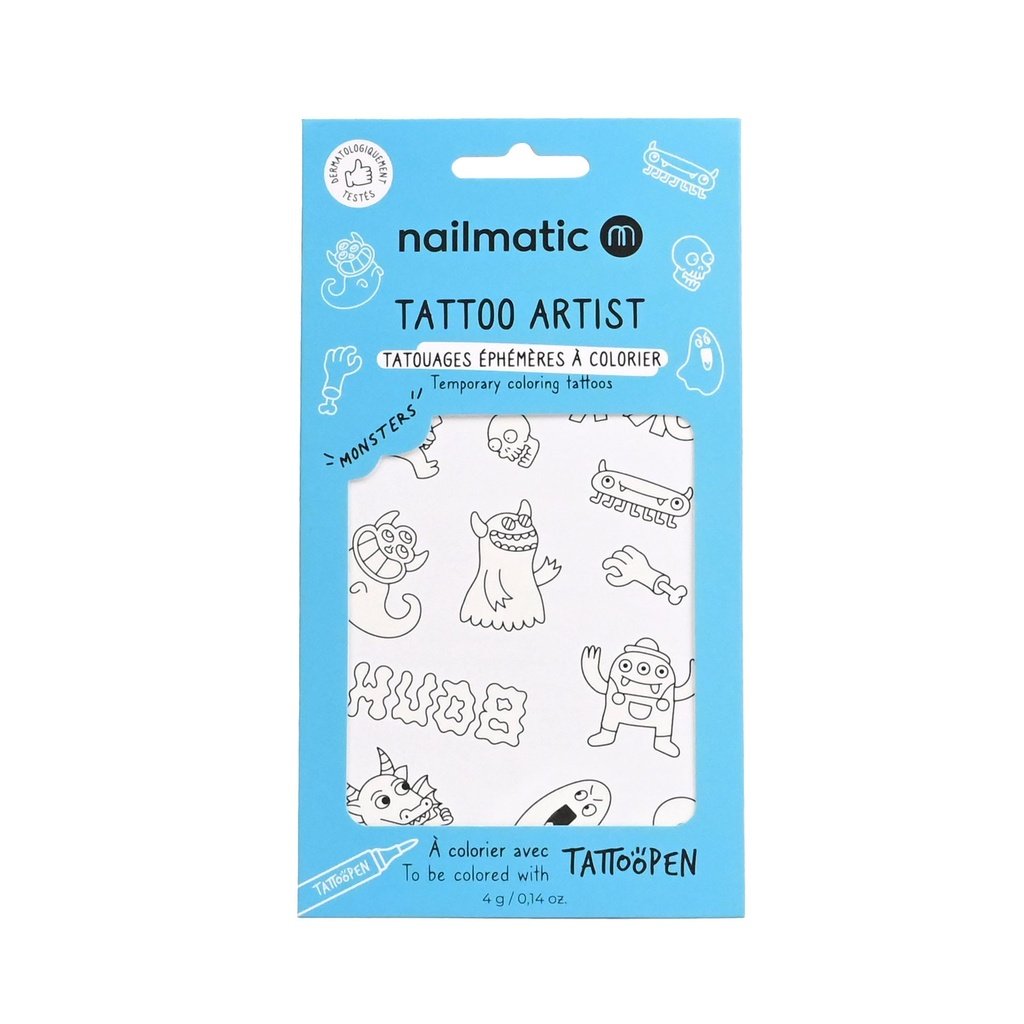 Tattoo Artist Monsters NAILMATIC