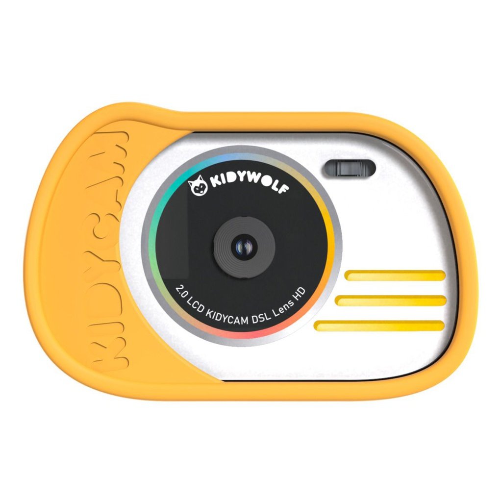 Cámara de fotos para niños impermeable - Amarilla KIDYWOLF