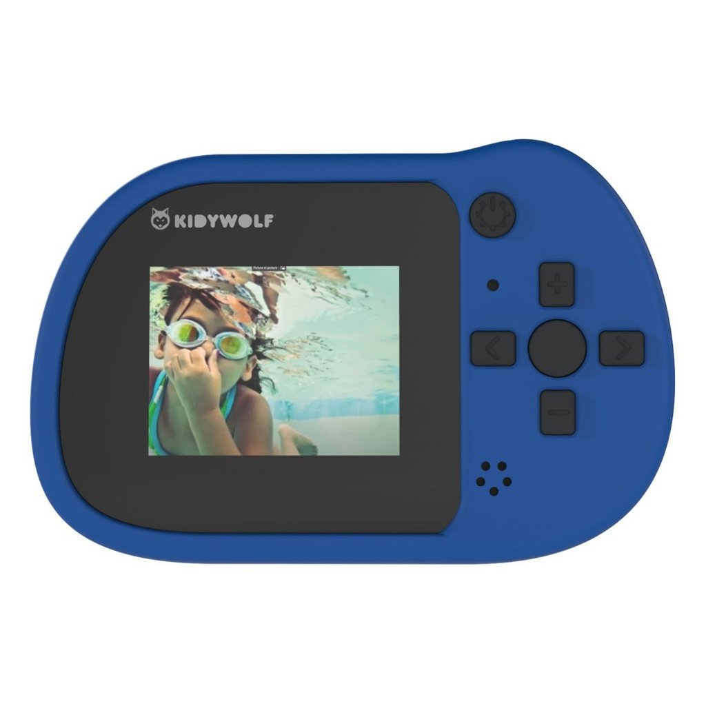 Cámara de fotos para niños impermeable - Azul KIDYWOLF