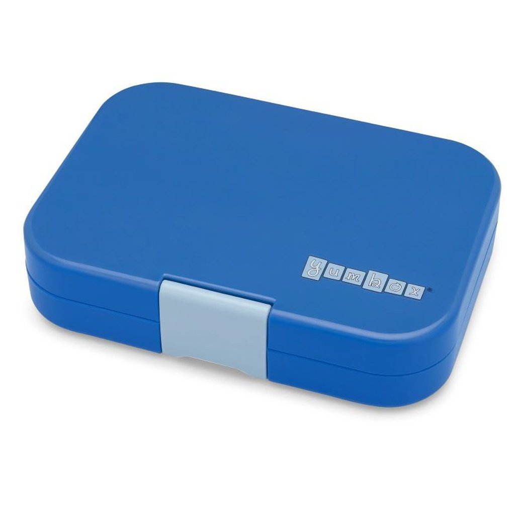 Fiambrera Yumbox Panino 4C-Surf Blue + Tiburón YUMBOX