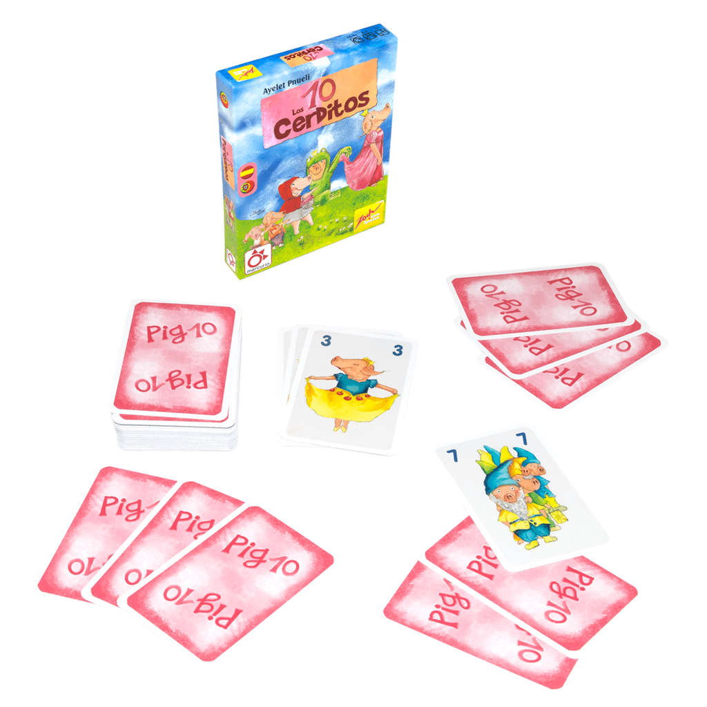 Los 10 cerditos - Juego de mesa MERCURIO