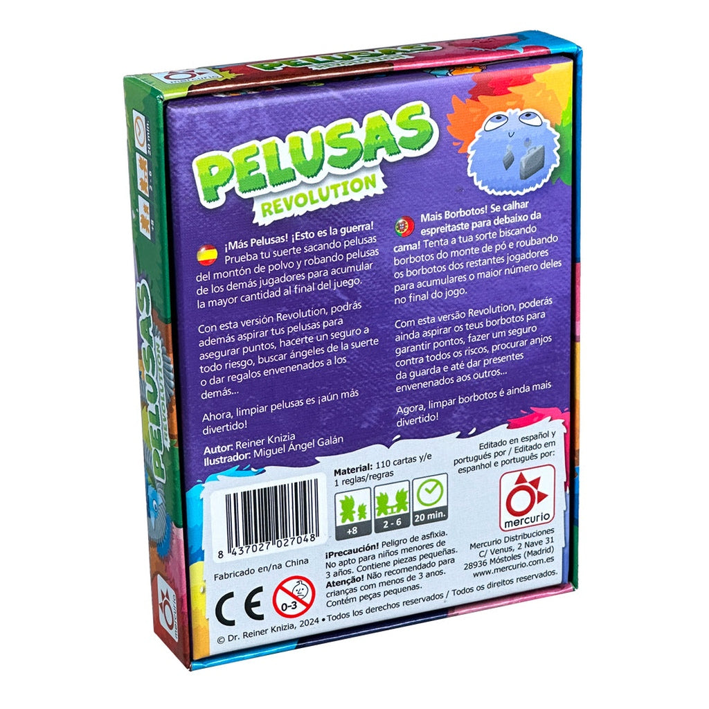 Pelusas Revolution - Juego de cartas 8+ años