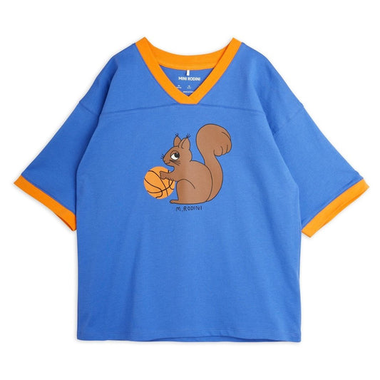 Camiseta azul Squirrels MINI RODINI