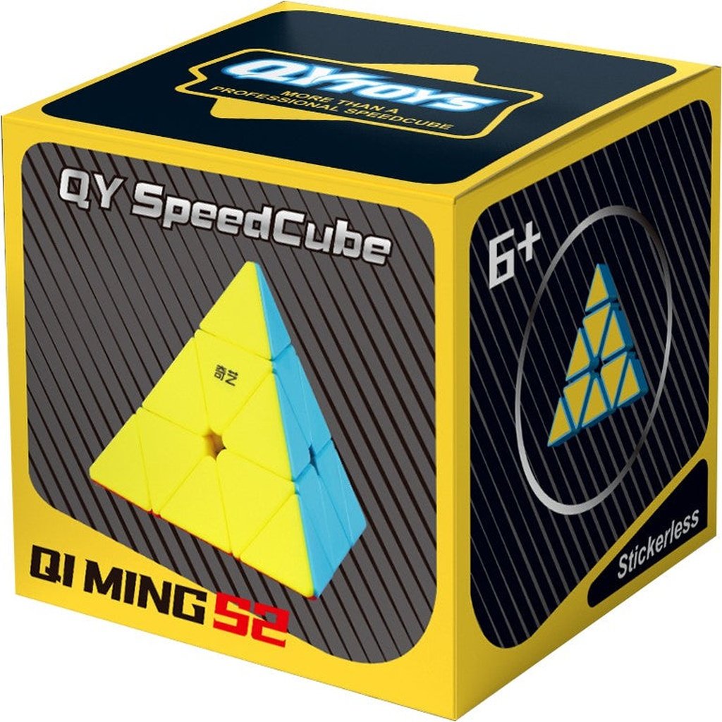 Cubo de Rubik Qi Ming Pyraminx Stickerless