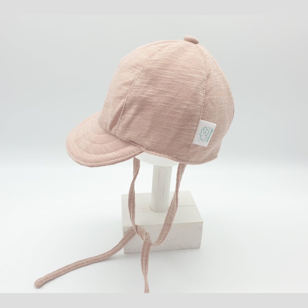 Gorra Bebé Baseball lisa de punto Tierra