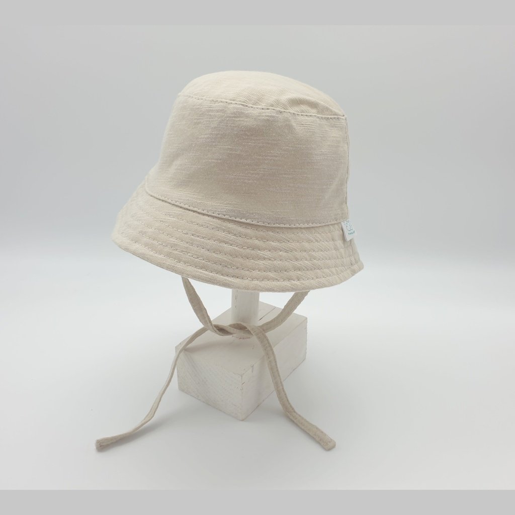 Gorro Bebé Tenis liso de punto Piedra
