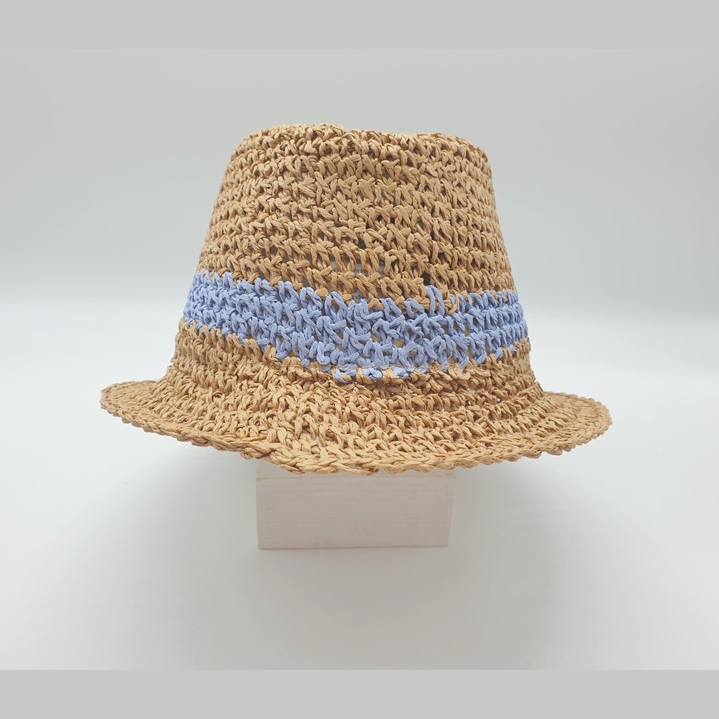 Sombrero Fibras Vegetales Azul