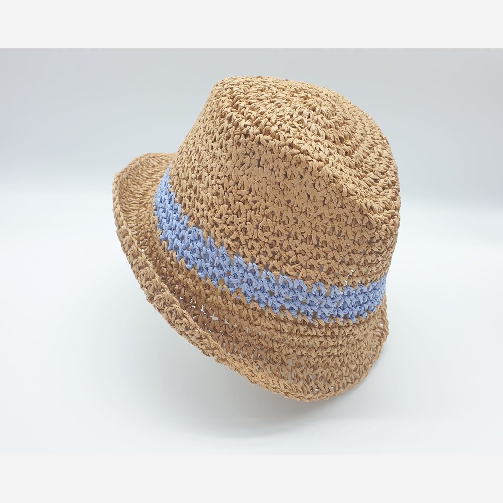 Sombrero Fibras Vegetales Azul