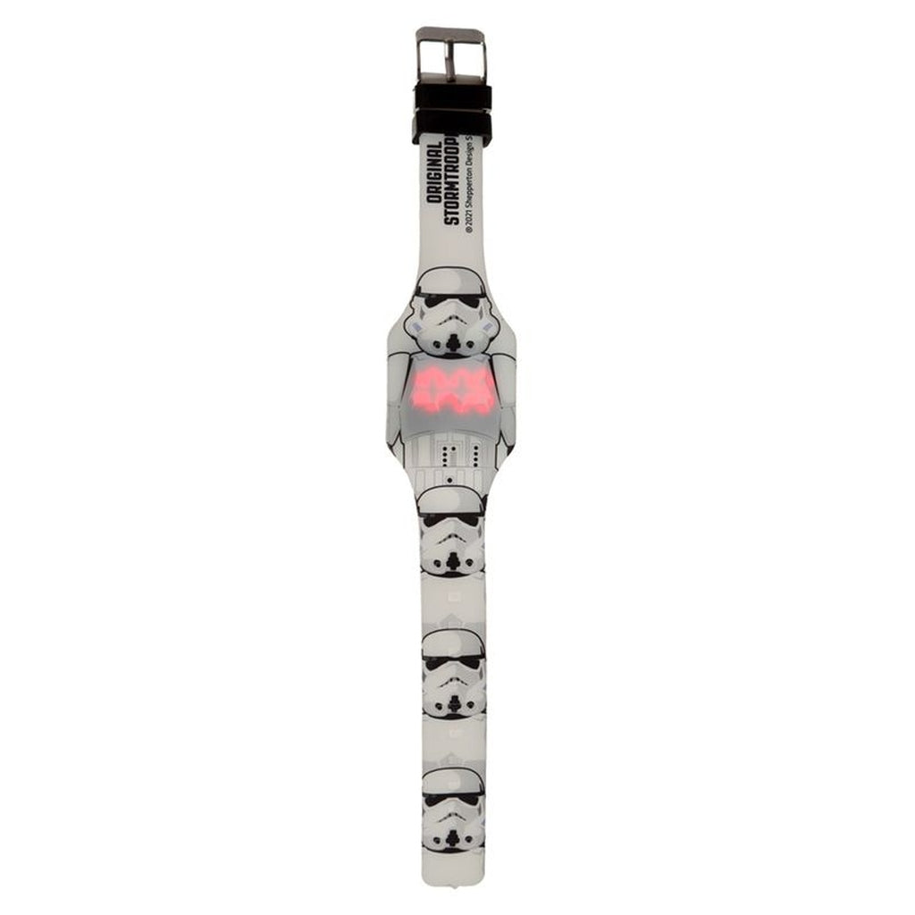 Reloj de pulsera LED Soldado Imperial - Blanco