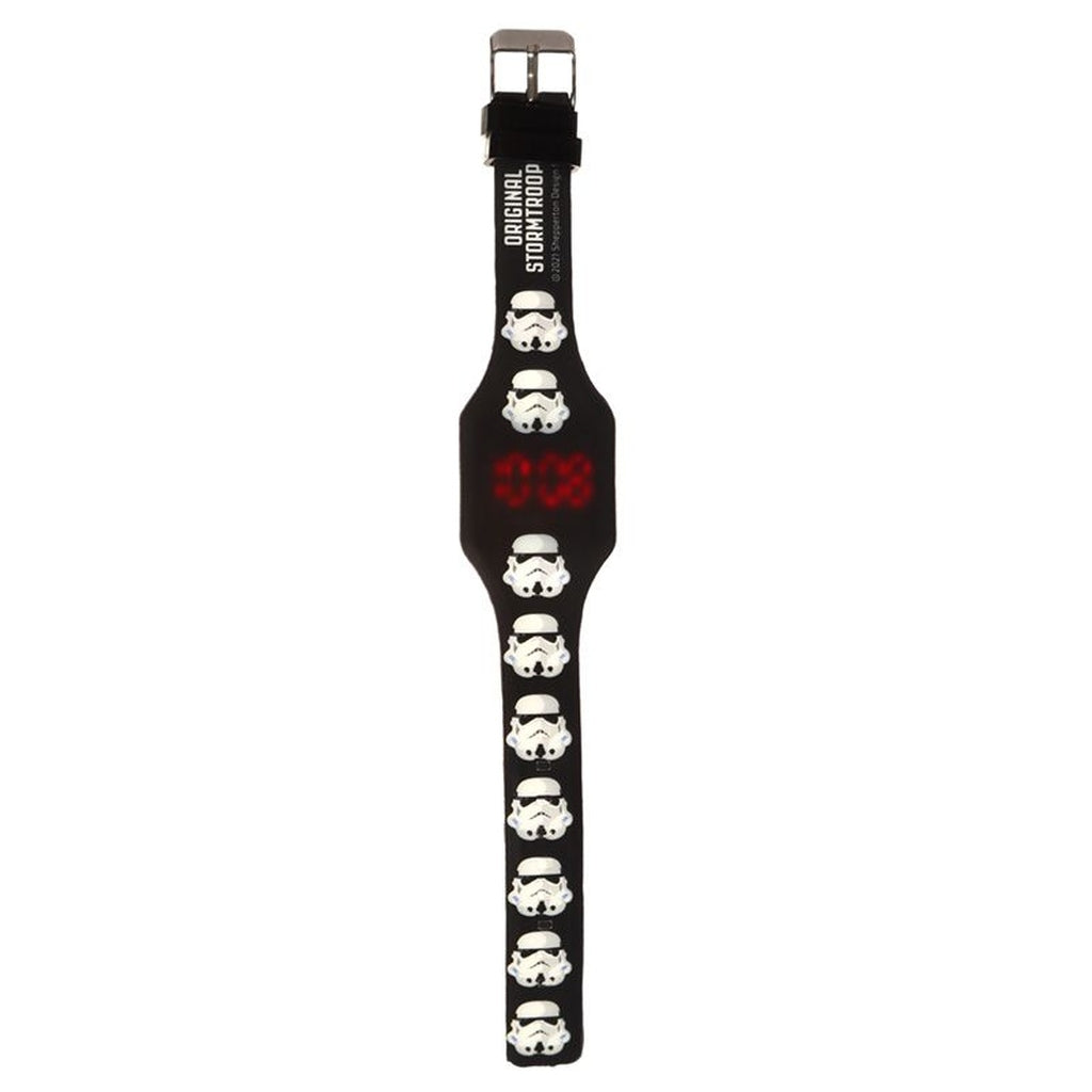 Reloj de pulsera LED Soldado Imperial - Negro