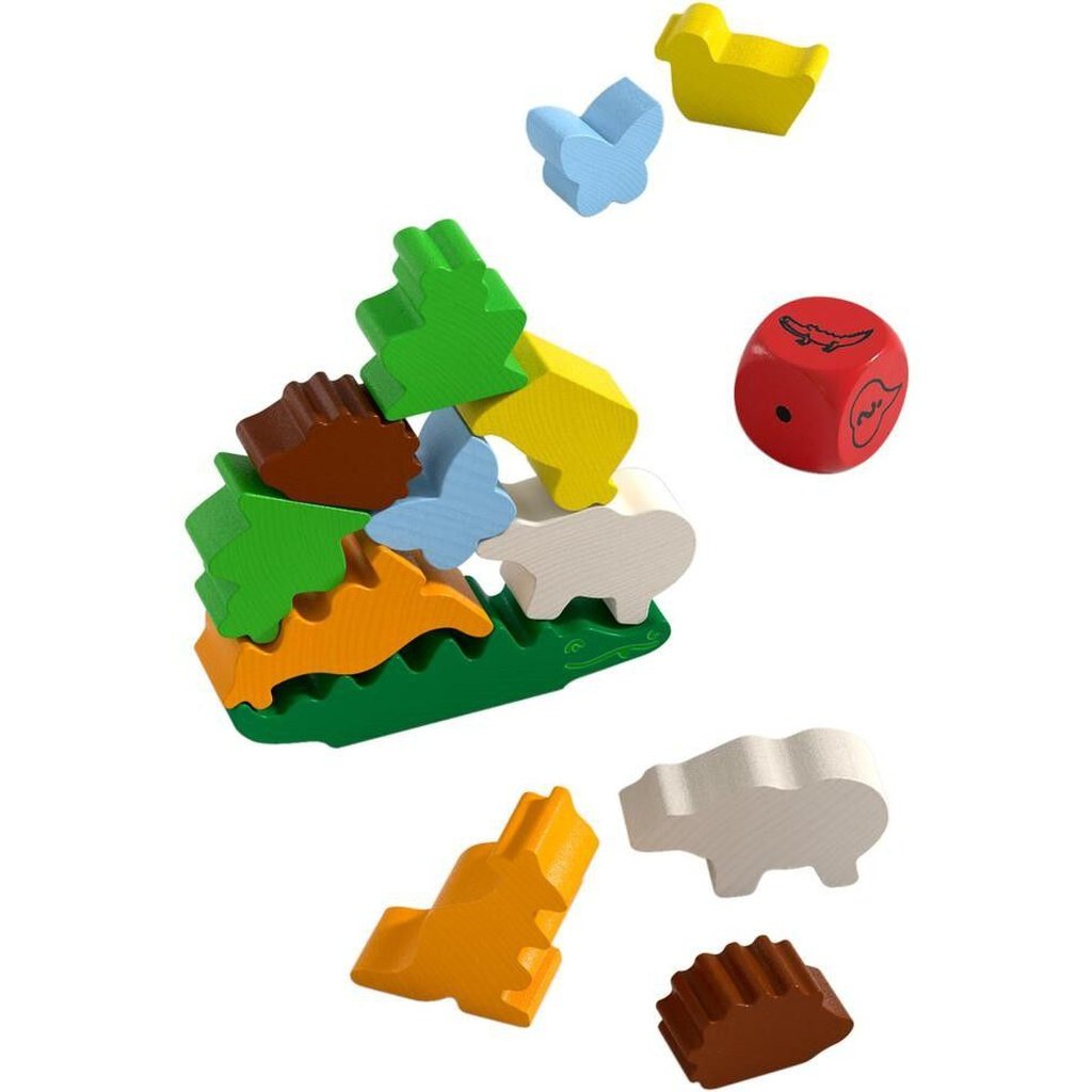 Animal sobre animal versión mini de HABA