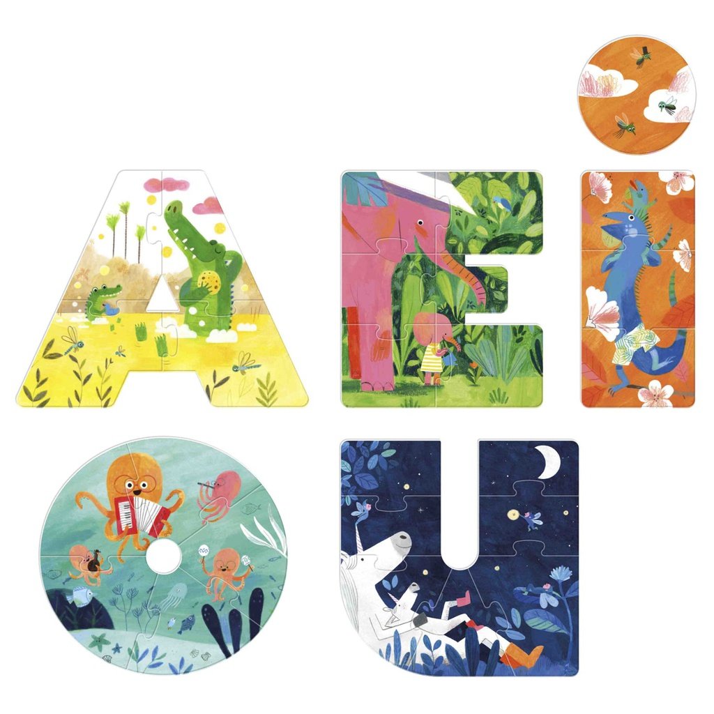 Puzzle AEIOU LONDJI