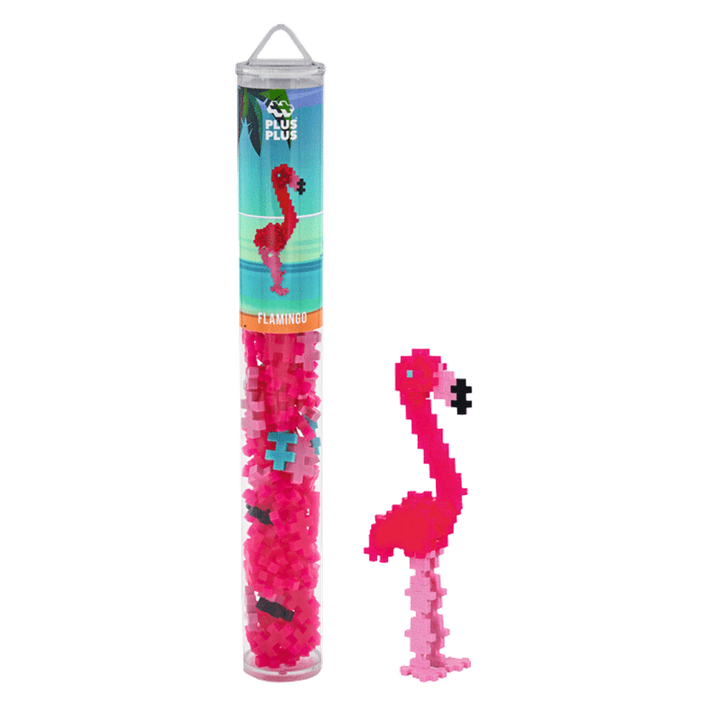 100 Piezas construcción Flamingo PLUS-PLUS