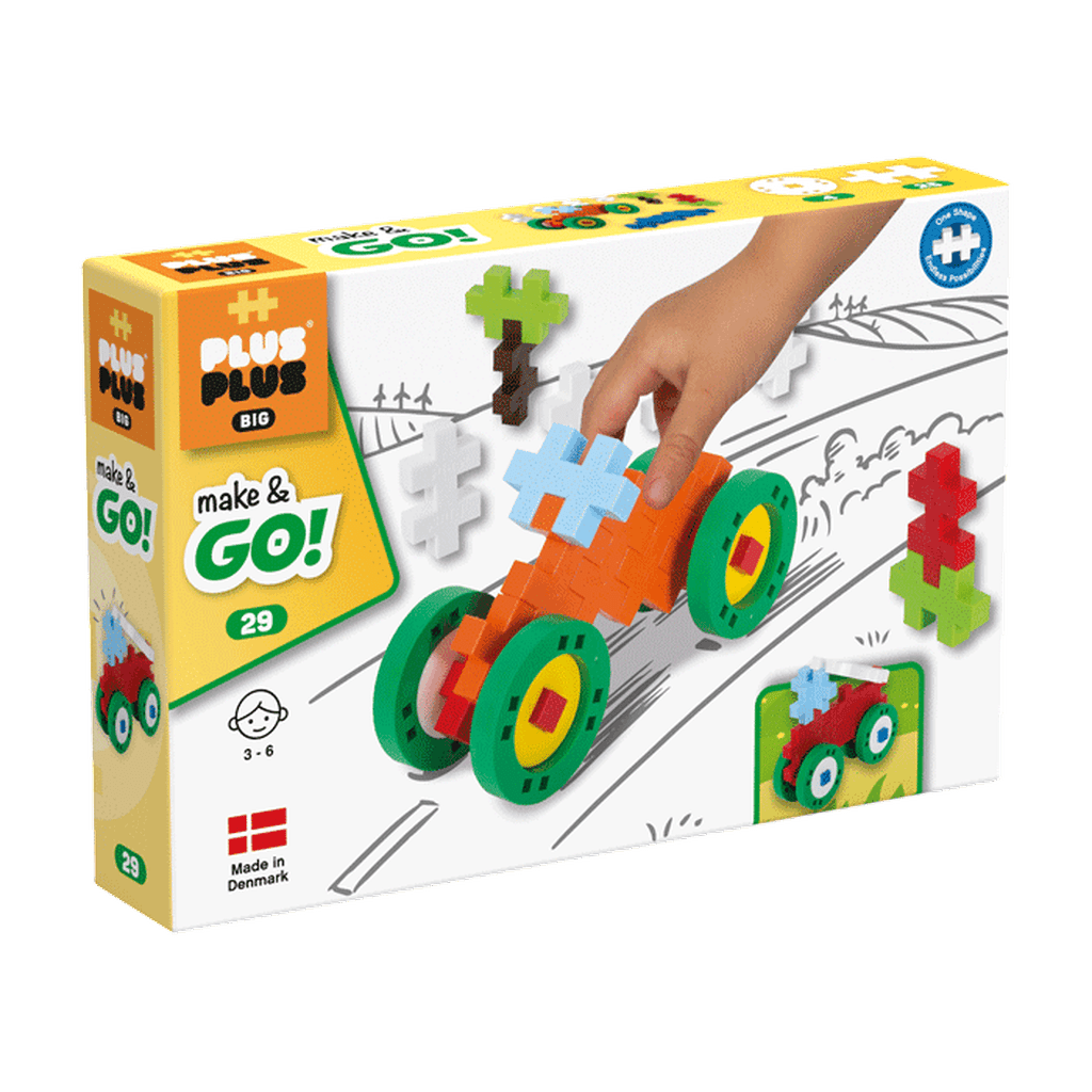 29 Piezas construcción PLUS-PLUS Big Make&Go