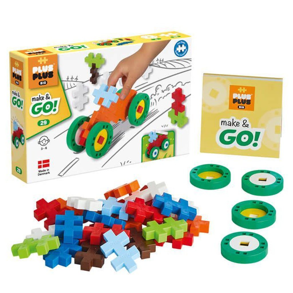 29 Piezas construcción PLUS-PLUS Big Make&Go