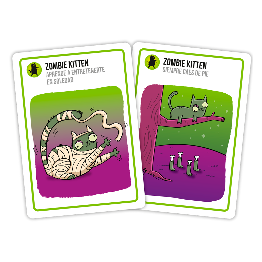Zombie Kittens Juego de cartas