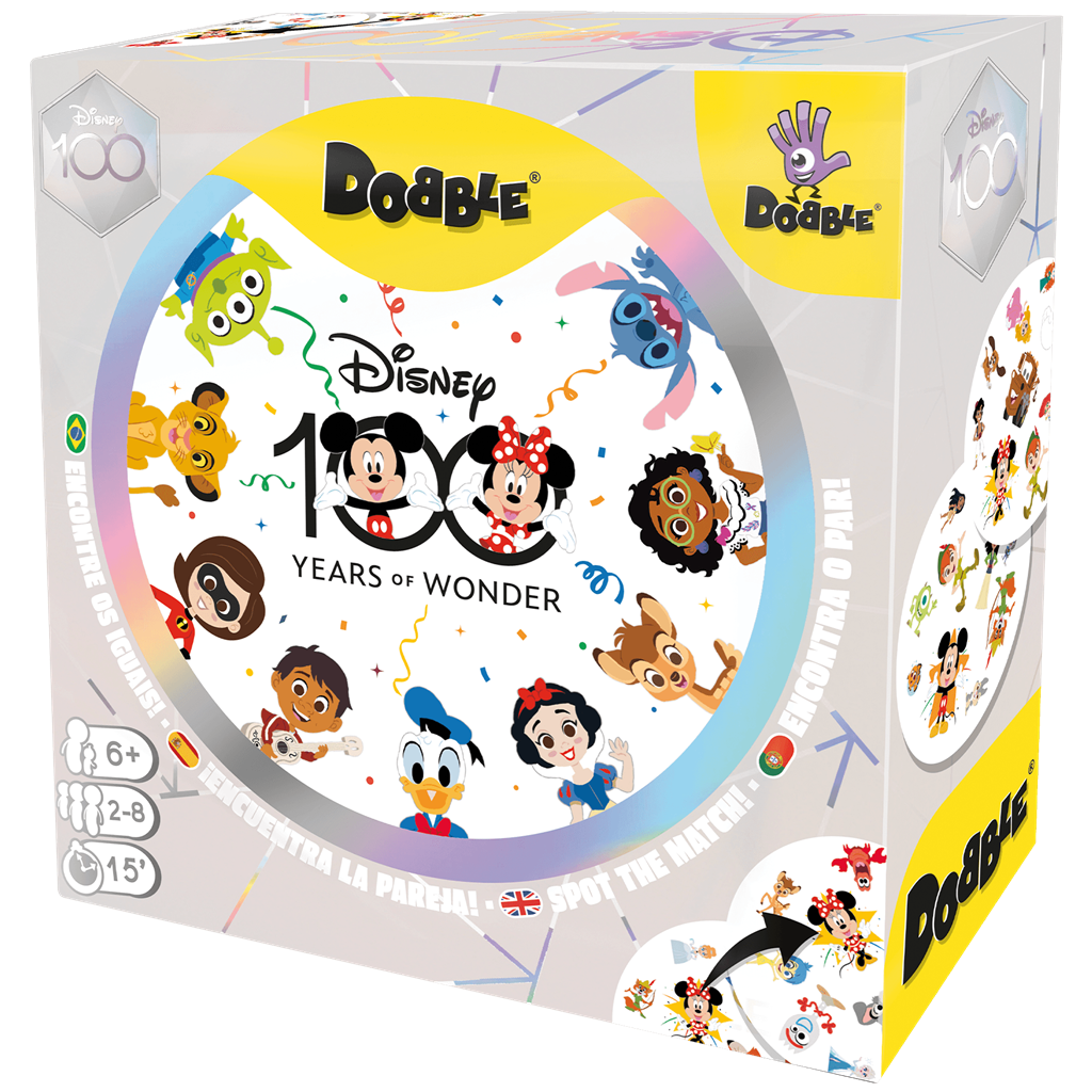 Dobble Disney Juego de cartas de rapidez