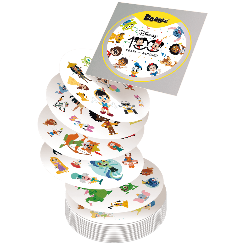 Dobble Disney Juego de cartas de rapidez