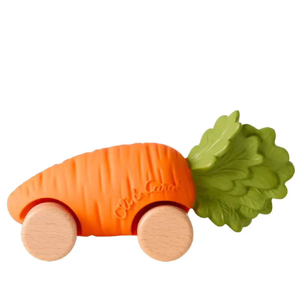 Coche juguete mordedor Cathy the carrot OLI & CAROL