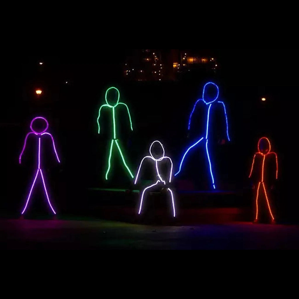 Luz de neón Red para disfraz