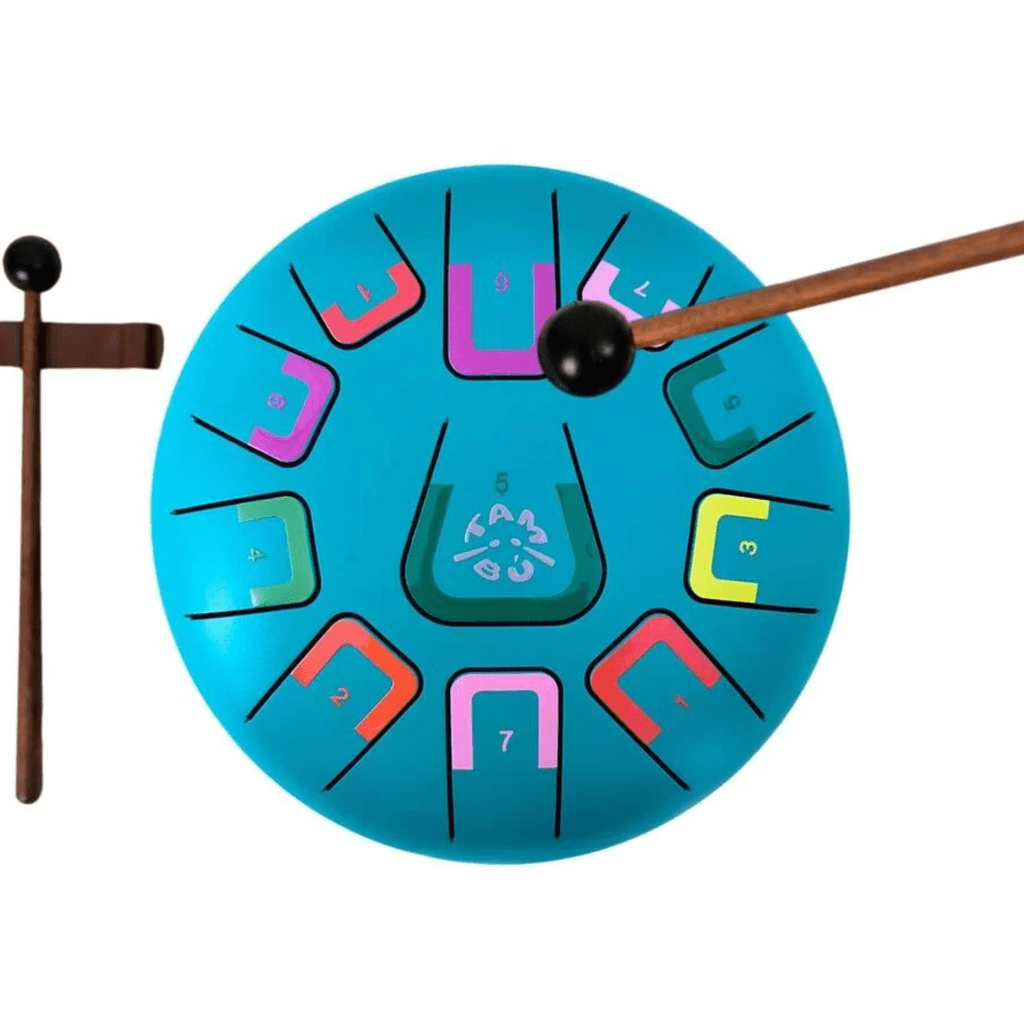 TAMBÚ - Tambor de lenguas Turquesa Mate