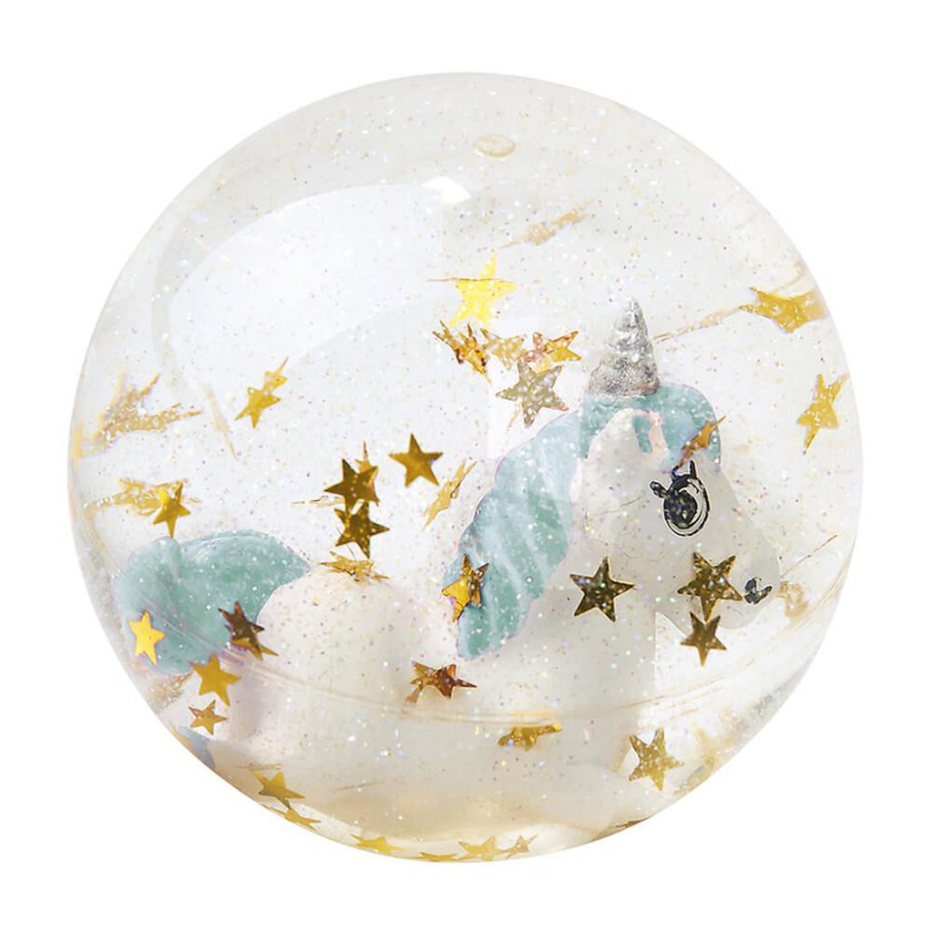 Pelota de goma con Unicornio