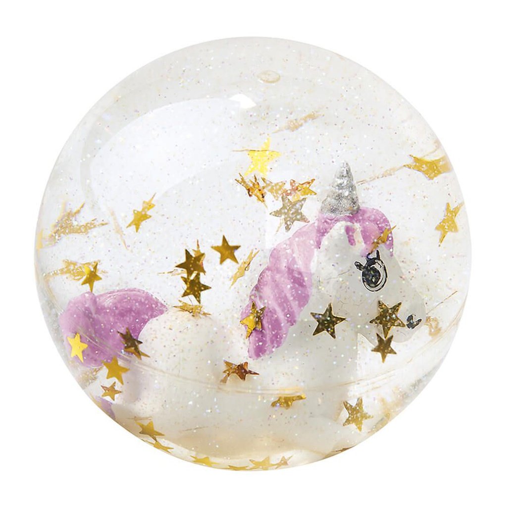 Pelota de goma con Unicornio