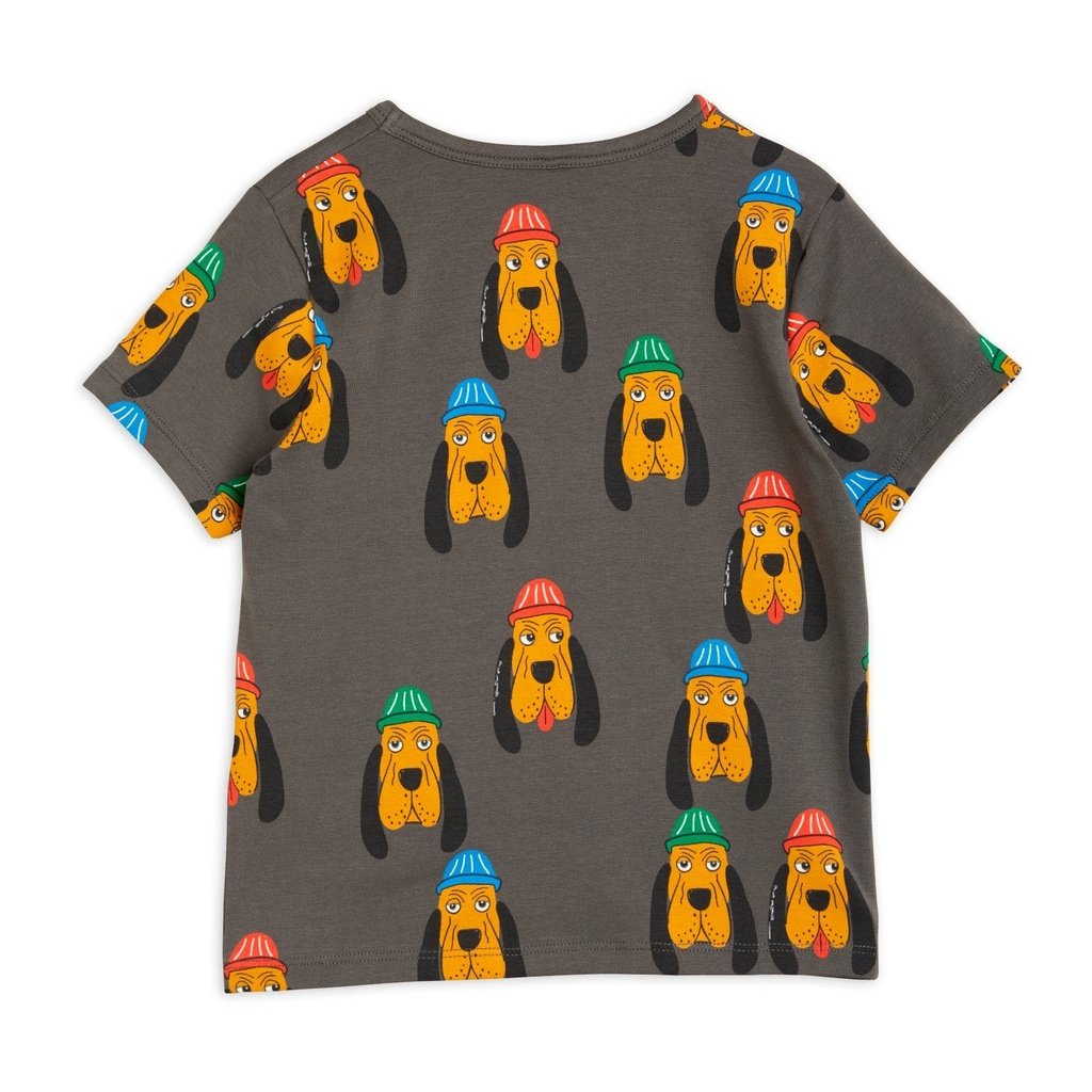 Camiseta gris Bloodhound MINI RODINI