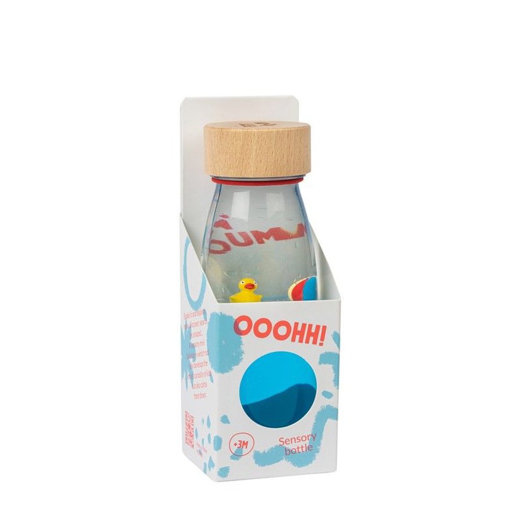 Botella Sensorial Movimiento Patito PETIT BOUM