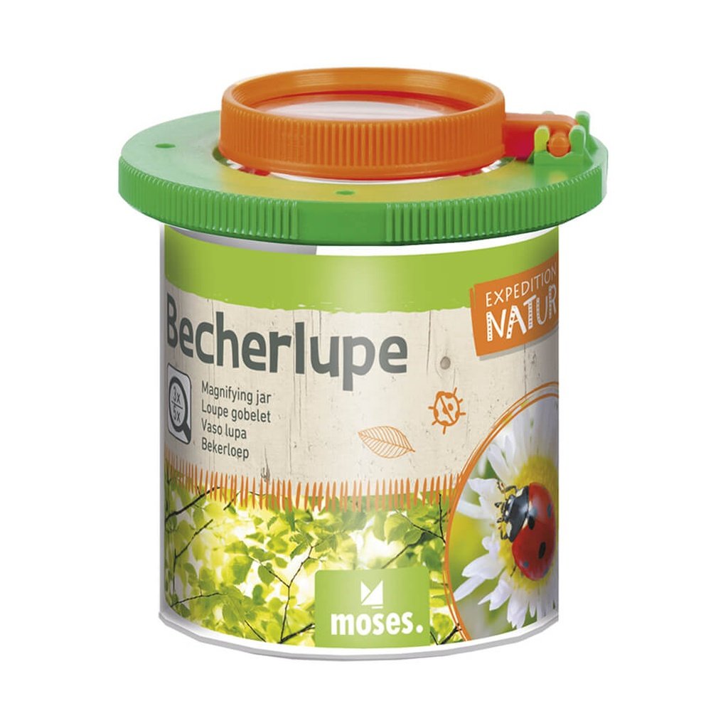 Vaso lupa para bichos básico