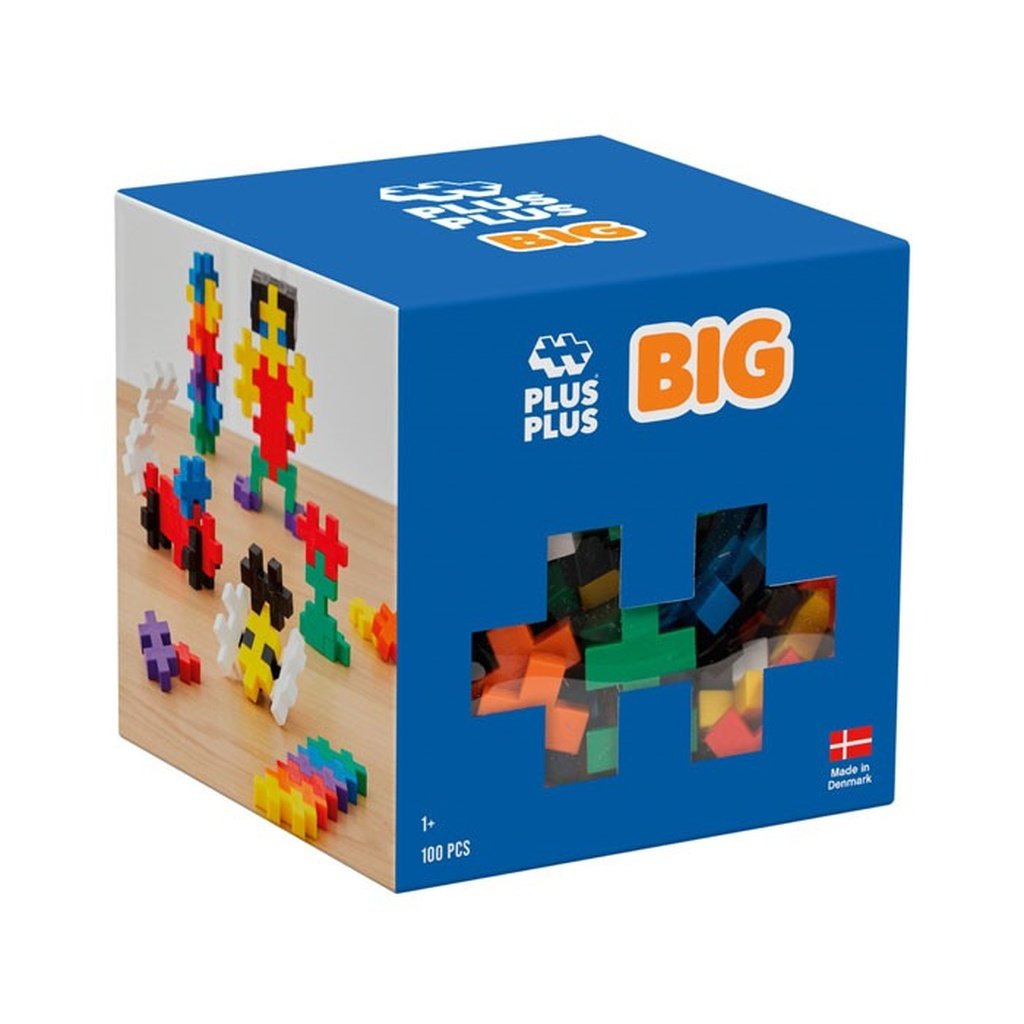 100 Piezas construcción Big Básico PLUS-PLUS