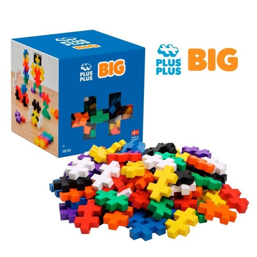 100 Piezas construcción Big Básico PLUS-PLUS
