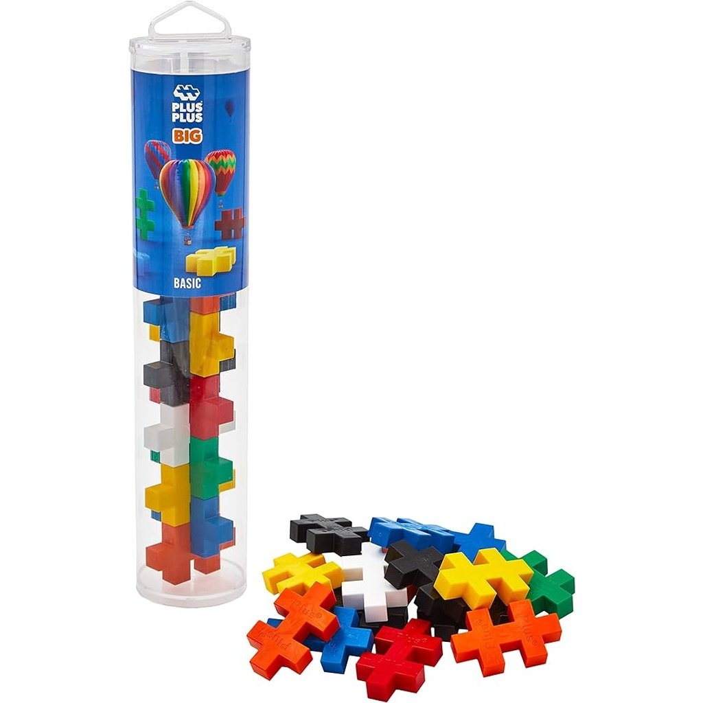 15 Piezas construcción Big 5 Basic PLUS-PLUS
