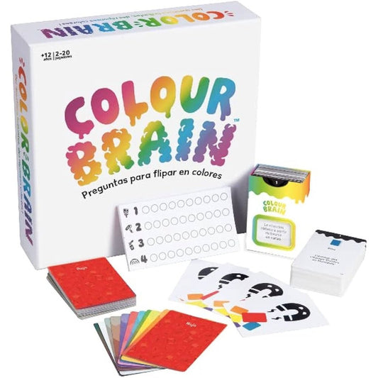 Colour Brain Juego de mesa de preguntas MERCURIO
