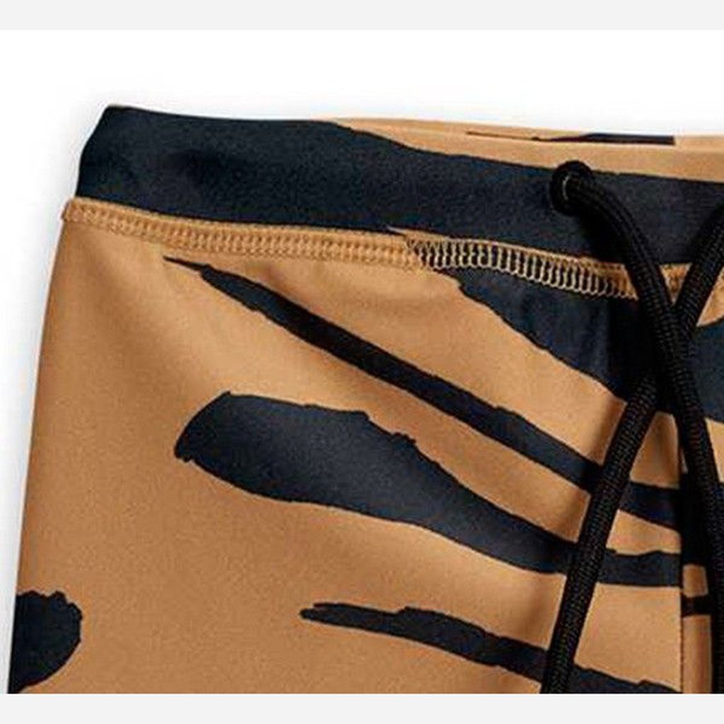 MINI RODINI - BAÑADOR TIGER BROWN