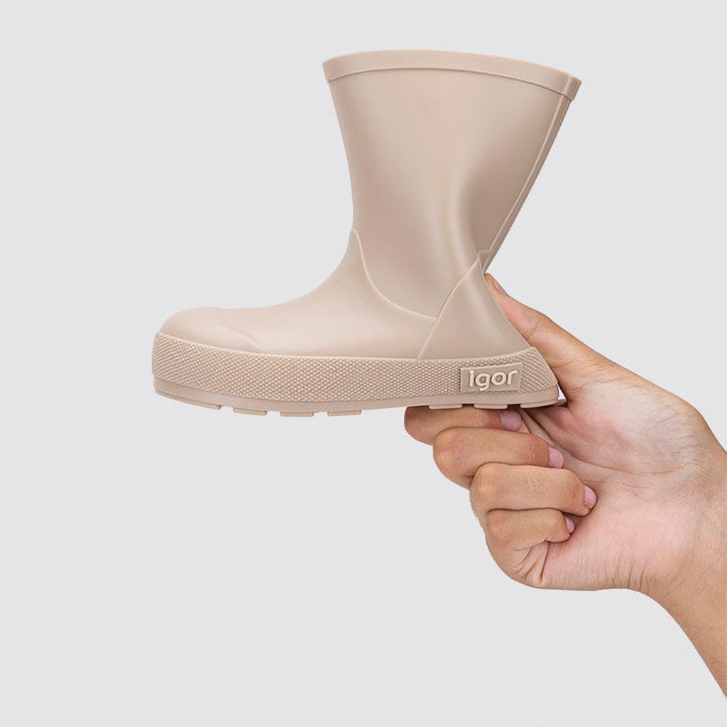 Botas de agua Yogi Beige - Barefoot IGOR