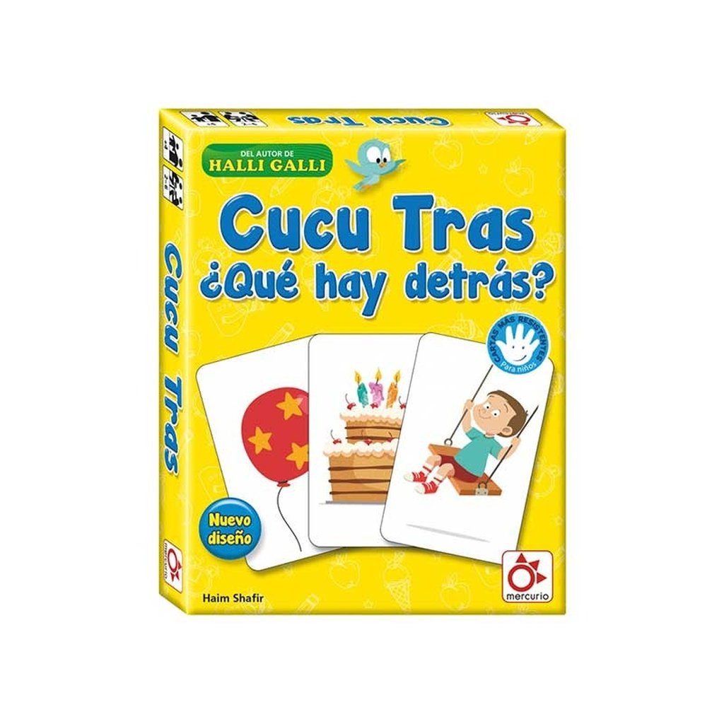 Cucu Tras ¿Qué hay detrás? Juego de matemáticas MERCURIO