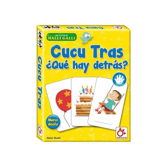 Cucu Tras ¿Qué hay detrás? Juego de matemáticas MERCURIO
