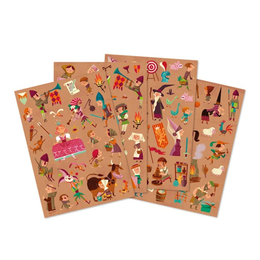 Stickers Medieval 100 pegatinas LONDJI