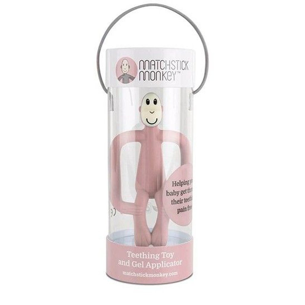 Mordedor mono rosa palo con cola MATCHSTICK MONKEY