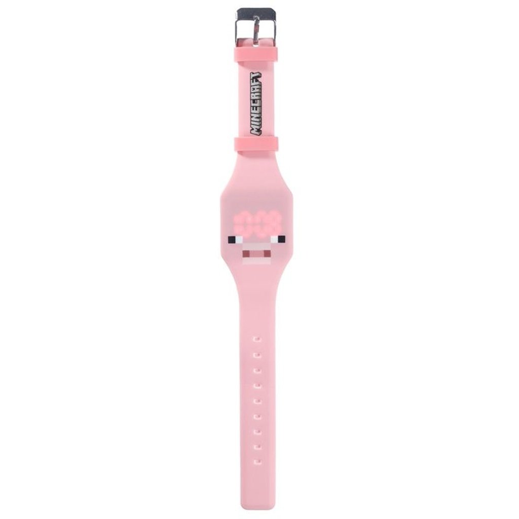 Reloj de pulsera LED Minecraft - Rosa