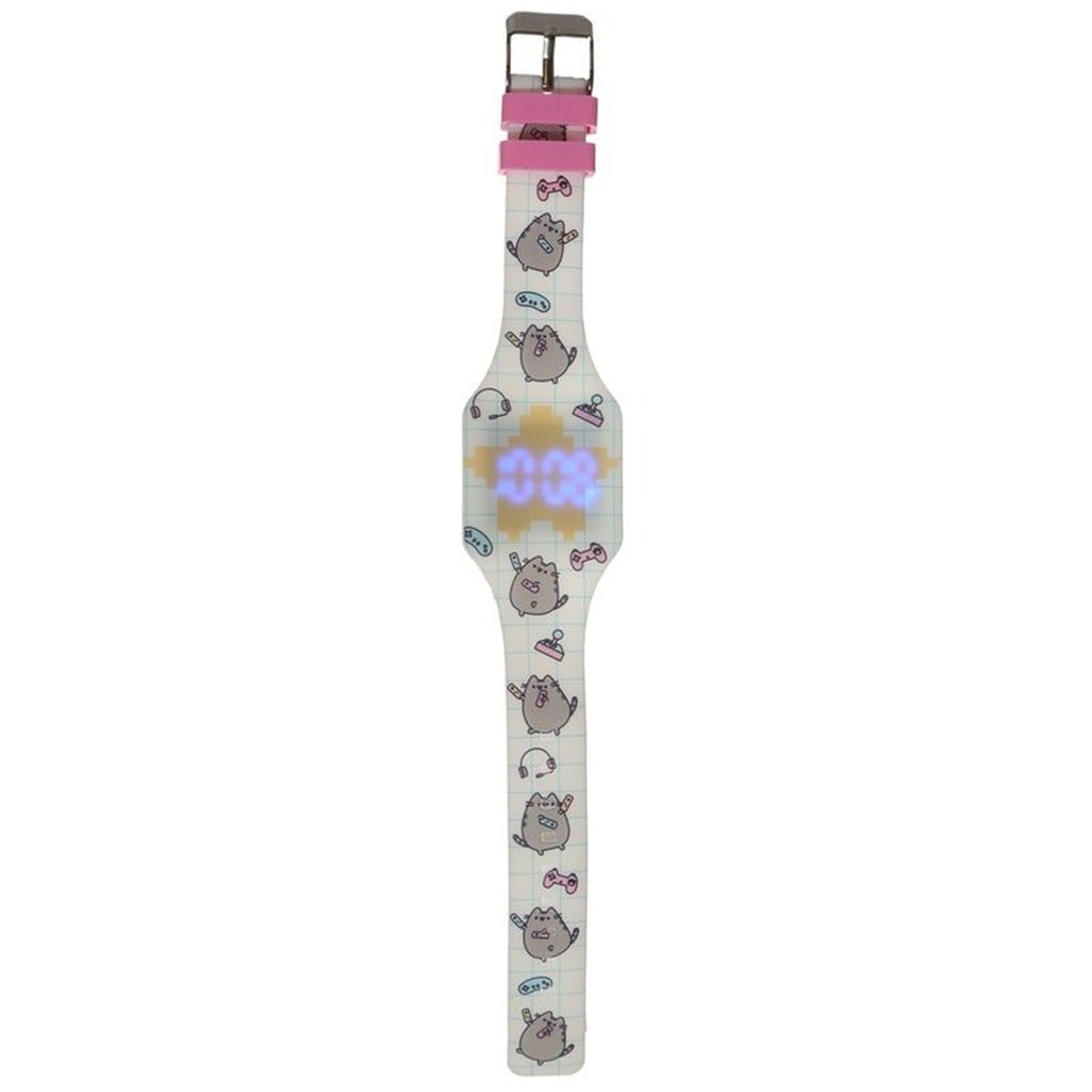 Reloj de pulsera LED Gato Pusheen - Estrella