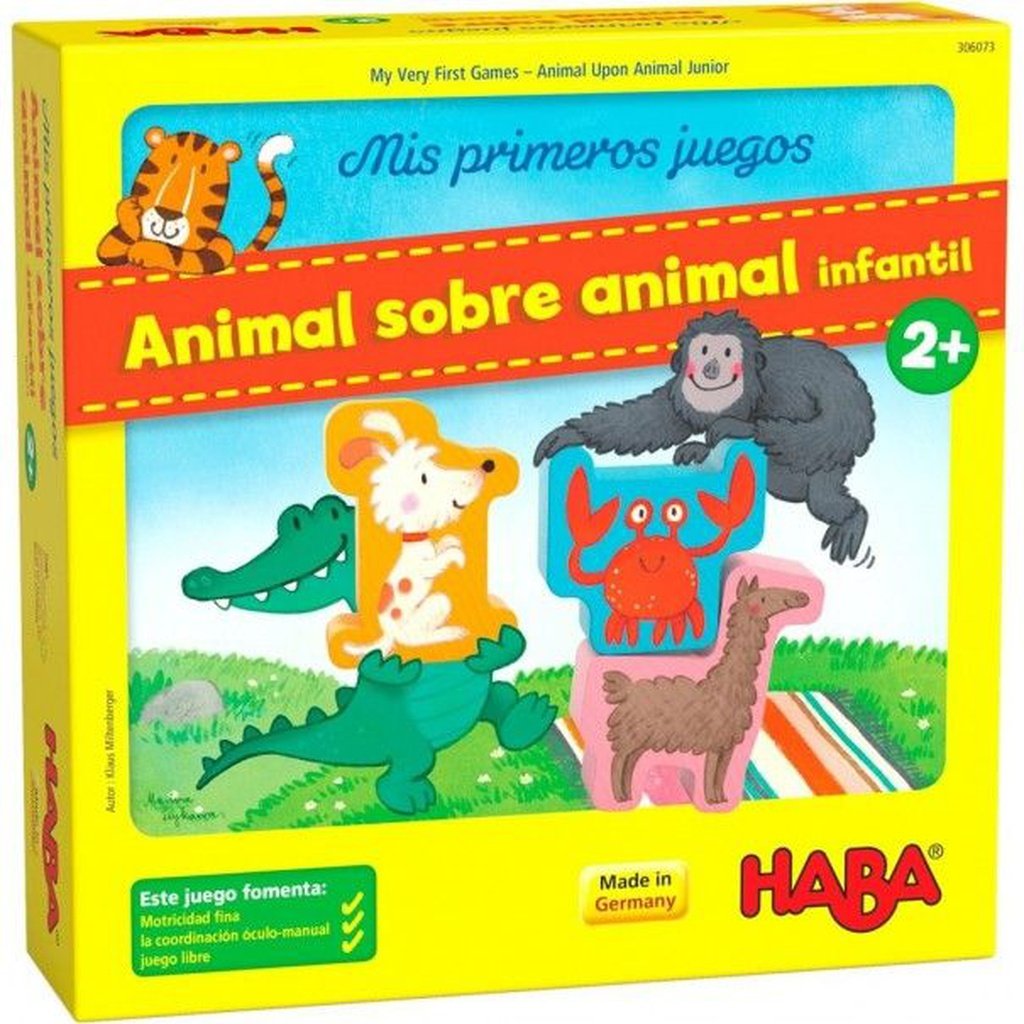 Animal sobre animal Infantil - Juego de equilibrio 2+ años