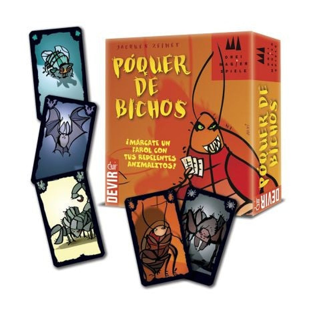 Póquer de bichos DEVIR 8+ años
