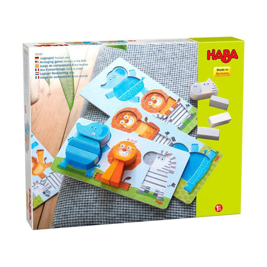 Entre bestias Juego de composición de HABA