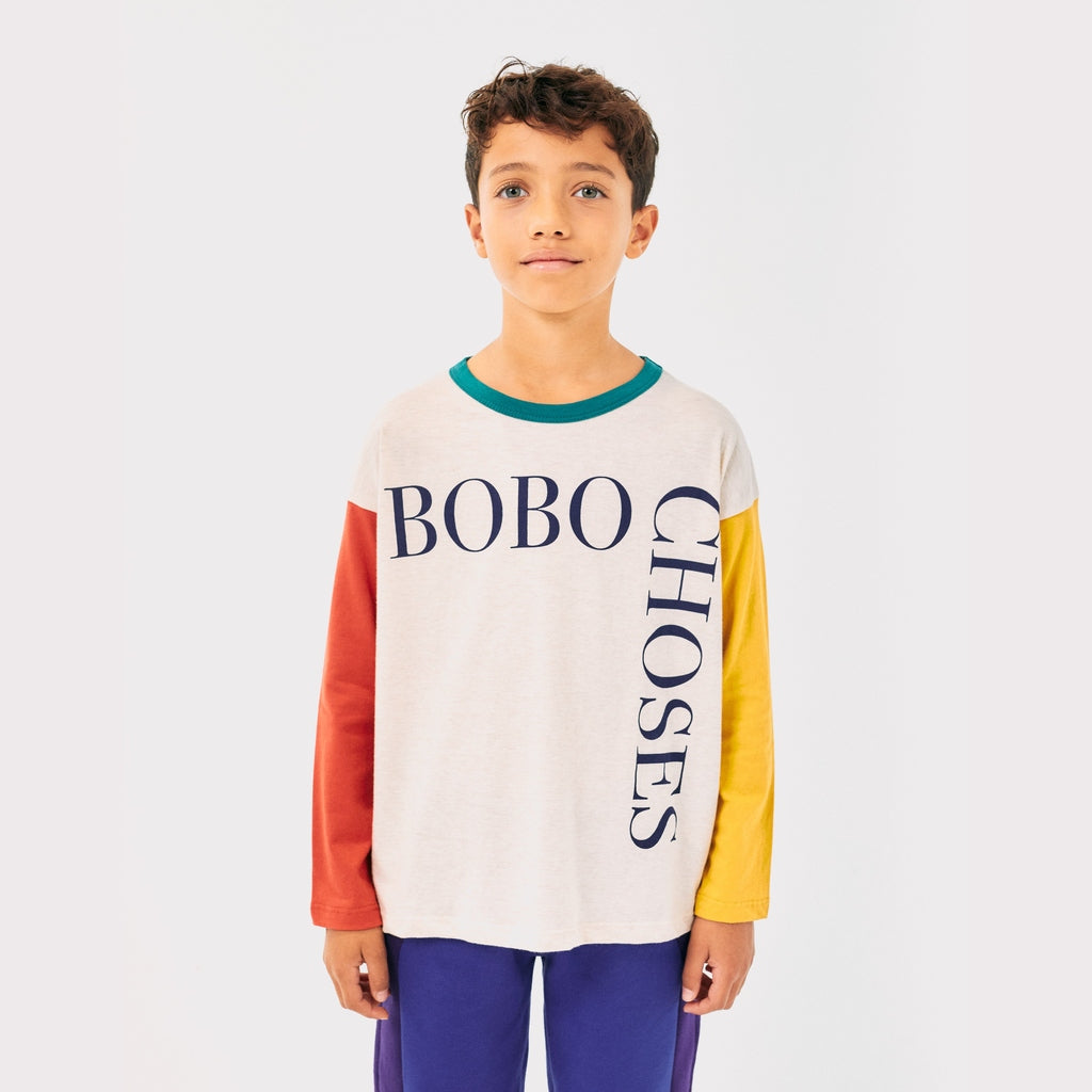 Camiseta Bobo Choses Color Block BOBO CHOSES