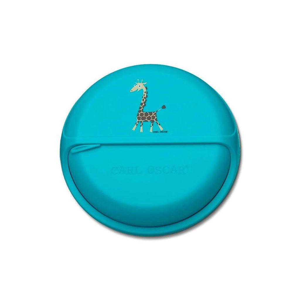 Fiambrera 5C SnackDisc Girafa - Turquesa CARL OSCAR