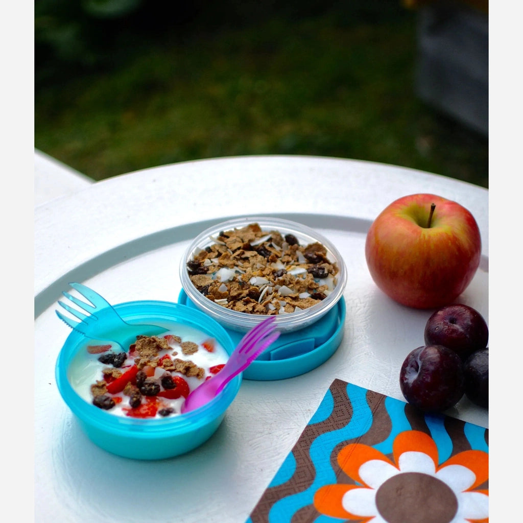 Fiambrera con tapa refrigerante N'ice Cup Turquoise CARL OSCAR